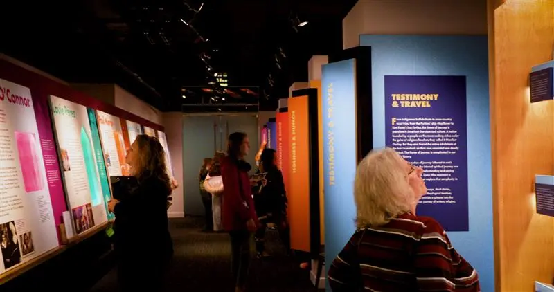 Museum exterior and entrance