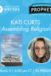 Photo of Kati Curts and book cover of Assembling Religion: The Ford Motor Company and the Transformation of Religion in America
